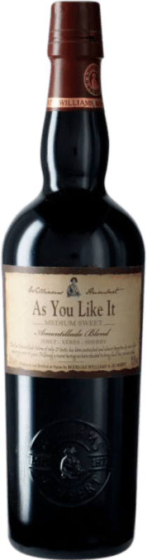 119,95 € Kostenloser Versand | Verstärkter Wein Williams & Humbert As You Like It Amontillado Medium Sweet D.O. Jerez-Xérès-Sherry Andalusien Spanien Medium Flasche 50 cl