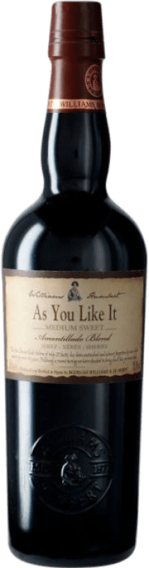 128,95 € 送料無料 | 酒精強化ワイン Williams & Humbert As You Like It Medium Sweet — やや甘口 Amontillado — アモンティリャード D.O. Jerez-Xérès-Sherry アンダルシア スペイン ミディアムボトル 50 cl