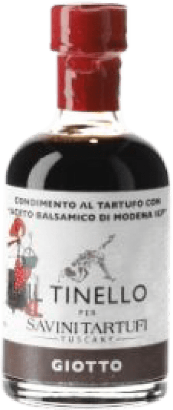 25,95 € Бесплатная доставка | Уксус Giotto Bini Vinagre Balsámico con Trufa Италия бутылка 1 L