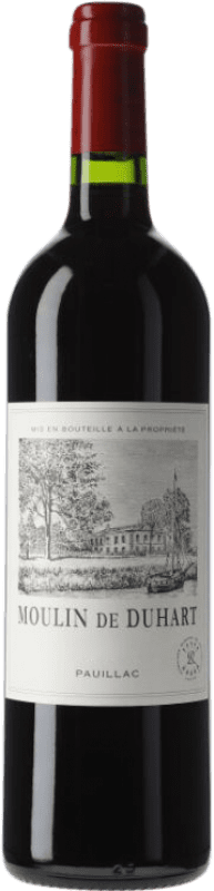 67,95 € Бесплатная доставка | Красное вино Château Duhart Milon Moulin de Duhart A.O.C. Pauillac Бордо Франция Merlot, Cabernet Sauvignon бутылка 75 cl