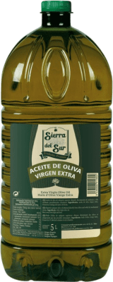 69,95 € Kostenloser Versand | Olivenöl Sacesa Sierra del Sur Virgen Extra PET La Rioja Spanien Karaffe 5 L