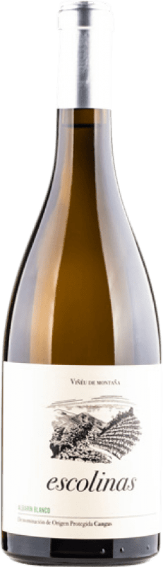 28,95 € Envío gratis | Vino blanco Escolinas Roble D.O.P. Vino de Calidad de Cangas Principado de Asturias España Albarín Botella 75 cl