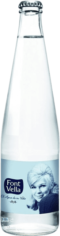 9,95 € Spedizione Gratuita | Scatola da 12 unità Acqua Font Vella Vidrio Spagna Bottiglia Speciale 1,5 L