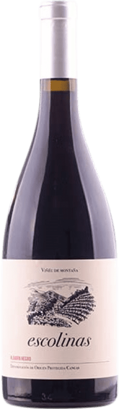 31,95 € Free Shipping | Red wine Escolinas D.O.P. Vino de Calidad de Cangas Principality of Asturias Spain Albarín Black Bottle 75 cl