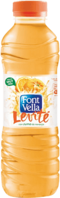 9,95 € 免费送货 | 盒装6个 水 Font Vella Levité Naranja 西班牙 瓶子 1 L