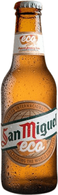 19,95 € Spedizione Gratuita | Scatola da 24 unità Birra San Miguel Andalusia Spagna Piccola Bottiglia 25 cl