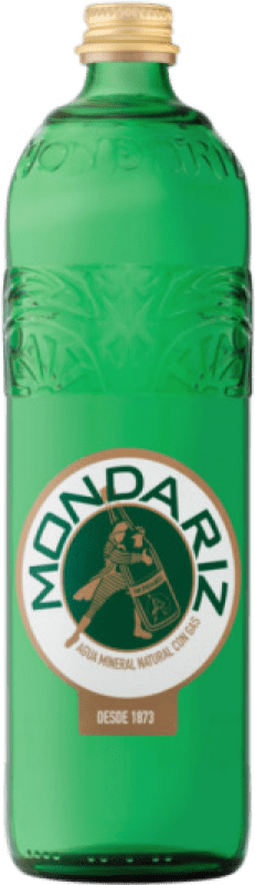 18,95 € 免费送货 | 盒装15个 水 Mondariz 1873 con Gas Vidrio 加利西亚 西班牙 瓶子 75 cl