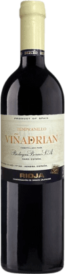 6,95 € Kostenloser Versand | Rotwein Luis Gurpegui Muga Viñadrián Alterung D.O.Ca. Rioja La Rioja Spanien Flasche 75 cl