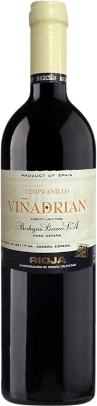 6,95 € Envío gratis | Vino tinto Luis Gurpegui Muga Viñadrián Crianza D.O.Ca. Rioja La Rioja España Botella 75 cl