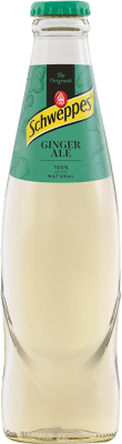 79,95 € Envoi gratuit | Boîte de 24 unités Boissons Fraîches Schweppes Ginger Espagne Petite Bouteille 25 cl