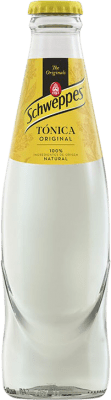 77,95 € Free Shipping | 24 units box Soft Drinks Schweppes Spain Small Bottle 25 cl Tonic Water