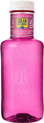 3,95 € Kostenloser Versand | 6 Einheiten Box Wasser Solán de Cabras Rosa Kastilien und León Spanien Medium-Flasche 50 cl PET