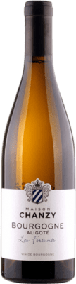 22,95 € Spedizione Gratuita | Vino bianco Chanzy Les Fortunés A.O.C. Bourgogne Aligoté Borgogna Francia Aligoté Bottiglia 75 cl