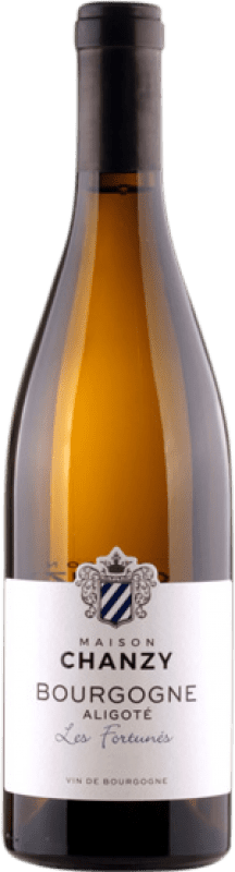 22,95 € Бесплатная доставка | Белое вино Chanzy Les Fortunés A.O.C. Bourgogne Aligoté Бургундия Франция Aligoté бутылка 75 cl
