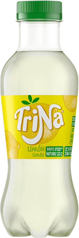 51,95 € Envío gratis | Caja de 24 unidades Refrescos y Mixers Trina Limón PET España Botella Medium 50 cl