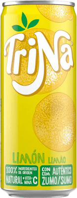 26,95 € Kostenloser Versand | 24 Einheiten Box Softdrinks Trina Spanien Dose 33 cl Limón — Zitrone
