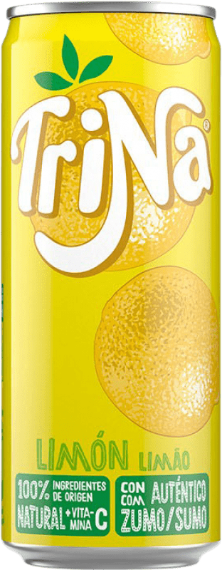 26,95 € Free Shipping | 24 units box Soft Drinks & Mixers Trina Limón Spain Can 33 cl