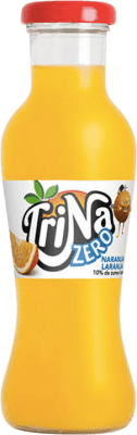 Getränke und Mixer 24 Einheiten Box Trina Naranja Zero PET 27 cl