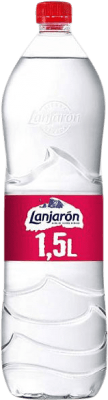 4,95 € Envio grátis | Caixa de 6 unidades Água Lanjarón PET Andaluzia Espanha Garrafa Especial 1,5 L