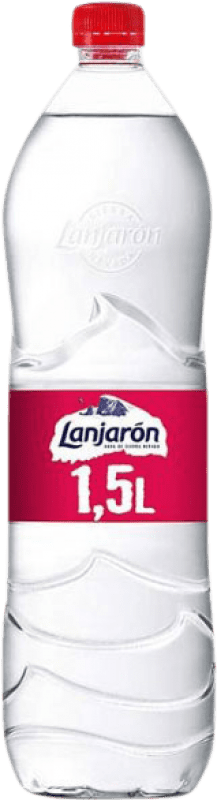 4,95 € Envío gratis | Caja de 6 unidades Agua Lanjarón PET Andalucía España Botella Especial 1,5 L