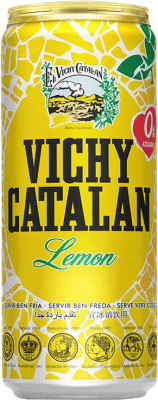 29,95 € Spedizione Gratuita | Scatola da 24 unità Acqua Vichy Catalan Limón Catalogna Spagna Lattina 33 cl