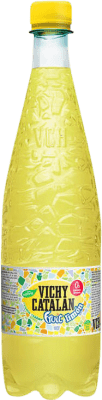 10,95 € Envio grátis | Caixa de 6 unidades Água Vichy Catalan Fruit Limón PET Catalunha Espanha Garrafa 1 L