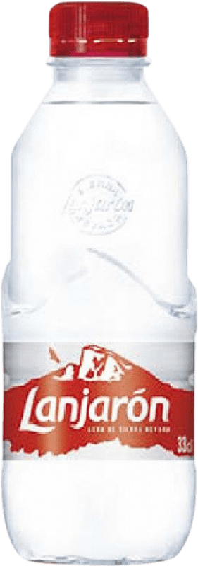 25,95 € Free Shipping | 42 units box Water Lanjarón Alhambra Mineral Natural — Natural Mineral Andalusia Spain Third-Liter Bottle 33 cl PET