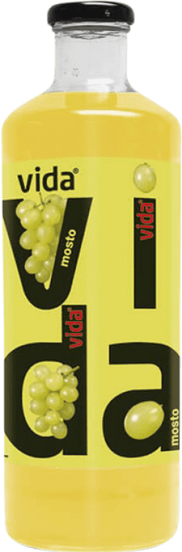 69,95 € 免费送货 | 盒装12个 饮料和搅拌机 Vida Mosto 西班牙 瓶子 1 L