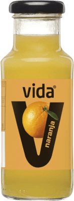 51,95 € Envio grátis | Caixa de 24 unidades Refrescos e Mixers Vida Zumo Naranja Espanha Garrafa Pequena 20 cl