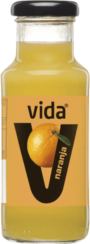 51,95 € Free Shipping | 24 units box Soft Drinks & Mixers Vida Zumo Naranja Spain Small Bottle 20 cl