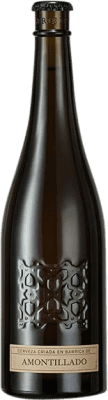 32,95 € 免费送货 | 盒装6个 啤酒 Alhambra Barrica Amontillado 安达卢西亚 西班牙 瓶子 Medium 50 cl