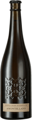 34,95 € Бесплатная доставка | Коробка из 6 единиц Пиво Alhambra Amontillado — Амонтиладо Бочка Андалусия Испания Средняя бутылка 50 cl