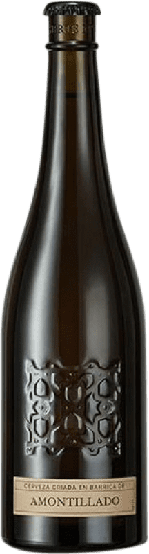 34,95 € Envio grátis | Caixa de 6 unidades Cerveja Alhambra Amontillado Barrica Andaluzia Espanha Garrafa Medium 50 cl