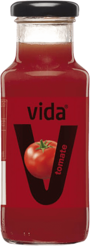 54,95 € Kostenloser Versand | 24 Einheiten Box Getränke und Mixer Vida Zumo Tomate Spanien Kleine Flasche 20 cl