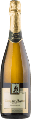 17,95 € Spedizione Gratuita | Spumante bianco Quinta das Bageiras Brut Nature D.O.C. Bairrada Portogallo Bical Bottiglia 75 cl