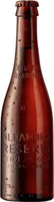 58,95 € 送料無料 | 24個入りボックス ビール Alhambra Roja レセルバ アンダルシア スペイン 1/3ボトル 33 cl