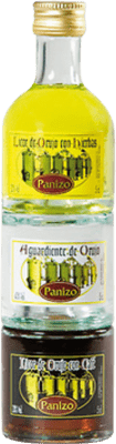 7,95 € Spedizione Gratuita | Liquori Panizo Serie de 3 frascos Apilables Castilla y León Spagna Piccola Bottiglia 15 cl