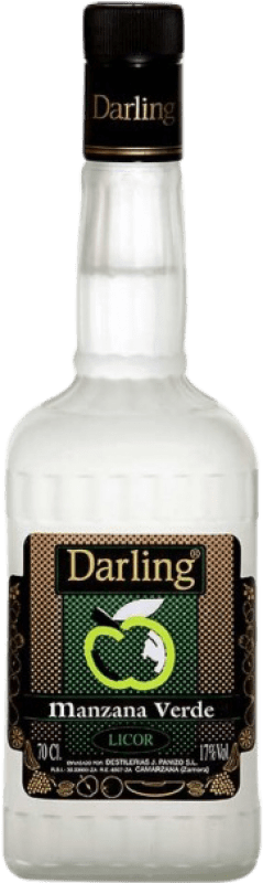 8,95 € Free Shipping | Liqueurs Panizo Darling Manzana Verde Castilla y León Spain Bottle 70 cl