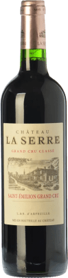 177,95 € 免费送货 | 红酒 Château La Serre A.O.C. Saint-Émilion Grand Cru 波尔多 法国 Merlot, Cabernet Franc 瓶子 Magnum 1,5 L