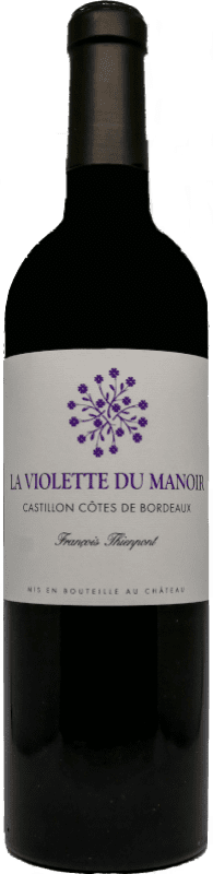 33,95 € Envio grátis | Vinho Tinto François Thienpont Wings La Violette du Manoir A.O.C. Côtes de Castillon Bordeaux França Merlot, Cabernet Franc 75 cl