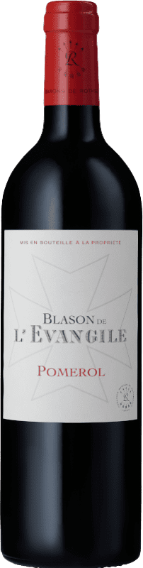 94,95 € Envoi gratuit | Vin rouge Château l'Evangile Blason A.O.C. Pomerol Bordeaux France Merlot, Cabernet Franc Bouteille 75 cl