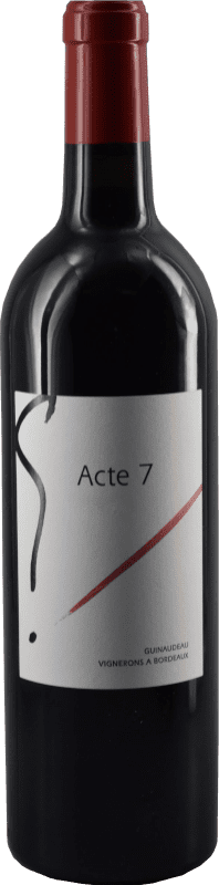 39,95 € Бесплатная доставка | Красное вино Jean-Pierre Moueix G Acte 7 A.O.C. Bordeaux Supérieur Бордо Франция Merlot, Cabernet Franc бутылка 75 cl