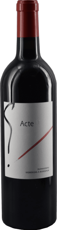 37,95 € 免费送货 | 红酒 Jean-Pierre Moueix G Acte 6 A.O.C. Bordeaux Supérieur 波尔多 法国 Merlot, Cabernet Franc 瓶子 75 cl