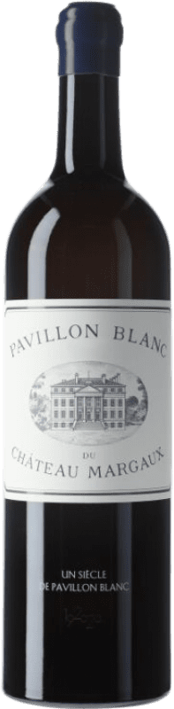 334,95 € Spedizione Gratuita | Vino bianco Château Margaux Pavillon Blanc A.O.C. Margaux bordò Francia Sauvignon Bianca Bottiglia 75 cl