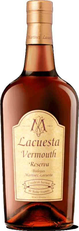 16,95 € Free Shipping | Vermouth Martínez Lacuesta Reserve Spain Bottle 75 cl
