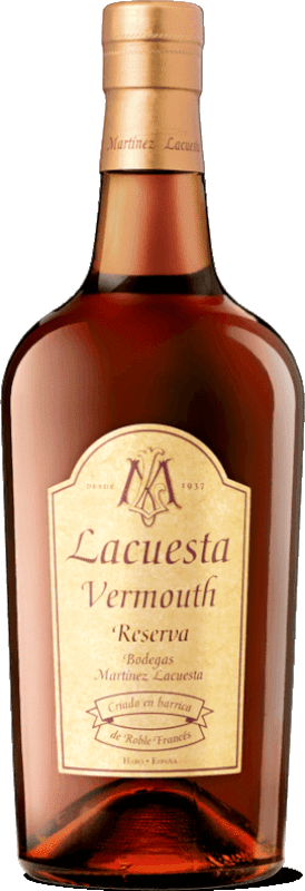 19,95 € Kostenloser Versand | Wermut Martínez Lacuesta Reserve — Gereift Spanien 75 cl