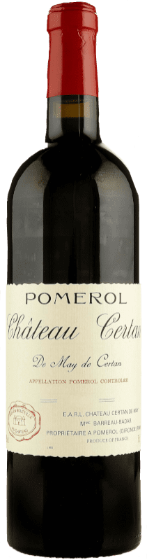 183,95 € Бесплатная доставка | Красное вино Château Certan de May A.O.C. Pomerol Бордо Франция Merlot, Cabernet Sauvignon, Cabernet Franc бутылка 75 cl