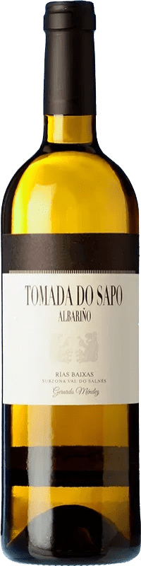 22,95 € Spedizione Gratuita | Vino Bianco Gerardo Méndez Do Ferreiro Tomada do Sapo D.O. Rías Baixas Spagna Albariño 75 cl