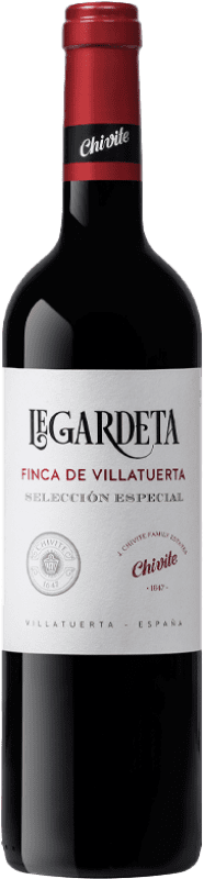 11,95 € 免费送货 | 红酒 Chivite Legardeta Selección Especial D.O. Navarra 纳瓦拉 西班牙 Tempranillo, Syrah, Grenache 瓶子 75 cl