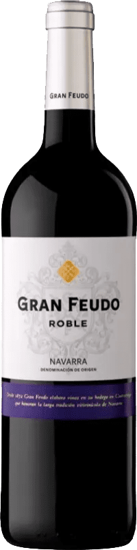 4,95 € Spedizione Gratuita | Vino Rosso Gran Feudo Rovere D.O. Navarra Navarra Spagna Garnacha — Grenache 75 cl